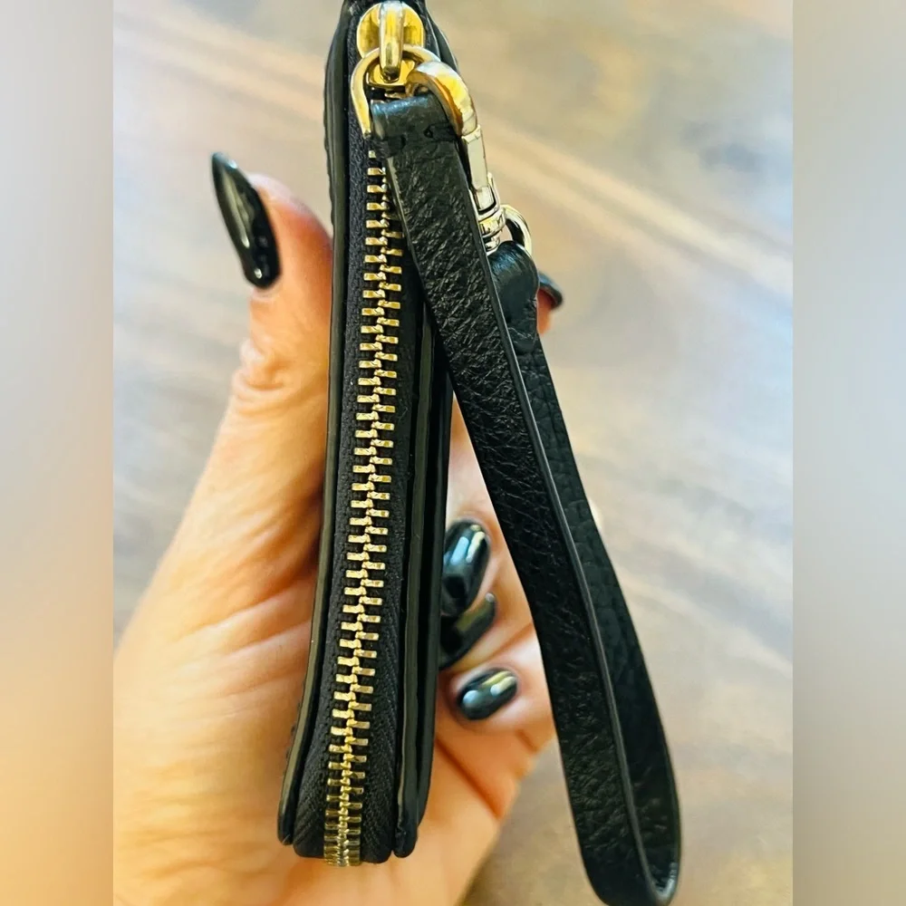 Kate Spade Black Textured Leather Accessory - Picture 4 of 5